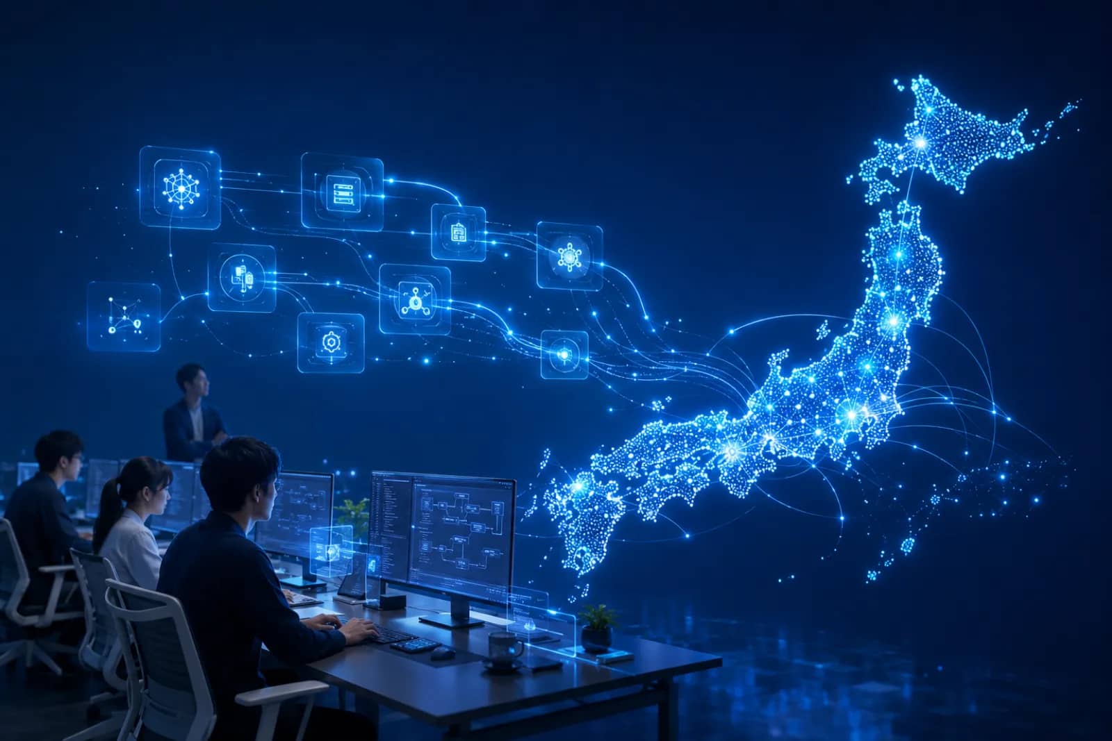 AIエージェント開発・データ活用のイメージ