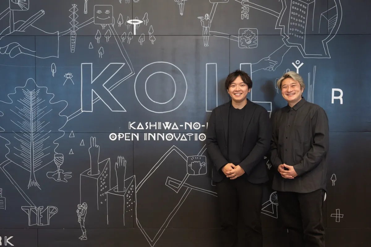 柏の葉スマートシティKOILでのプロジェクトの様子